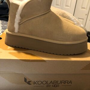 Koolaburra Tan Ankle Boots. SOLD